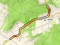 Bettenburger Wald z Hofheim in Unterfranken