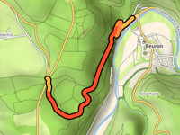 Beuroner Pass from Beuron