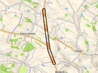 Bézéril via Route de Samatan
