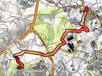 Bica / Serra da Amoreira von Loures über Estrada da Amoreira