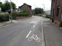 Bicherouxstrasse von Merksteinstrasse