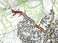 Bickerather Strasse przez Bickerath