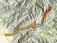 Big Mountain Pass da Salt Lake City via Little Mountain Pass