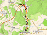 Bildhauser Berg über Rheinfeldshof