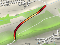 Binzenstrasse von Stigbächli
