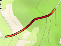 Birkacher Strasse from Konradshofen