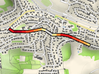 Birkenstrasse über Heckenweg