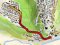 Birkenweg par Erwin-Rommel-Steige