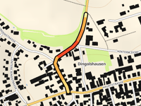 Bischwinder Strasse z Dingolshausen