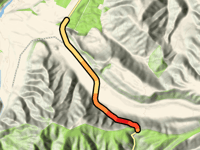 Blackmount Redcliff Road von Whare Creek