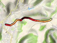 Blackquarries Hill von Wotton-under-Edge