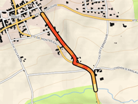 Blajan via Chemin du Pigeonnier