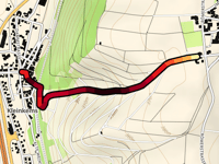 Blansingen vanuit Kleinkems