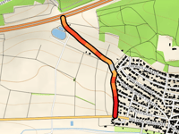 Blasenberg da Helmstadt via Ringstrasse