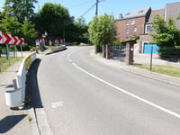 Blegny via Rue de la Fontaine