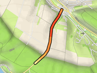 Bleiwäscher Strasse from Fürstenberg