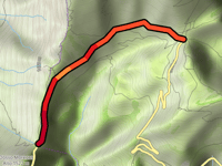 Bocca del Creer von Monte Baldo