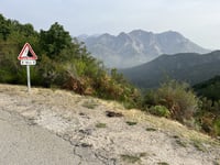 Bocca di a Scaledda / Col de Scalella über Ucciani