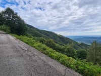 Monte Grappa desde Possagno por Salto della Cabra