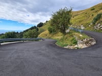 Monte Grappa desde Possagno por Salto della Cabra