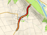 Bocksbeutelstrasse z Neuses am Berg