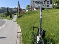 Bödele Losenpass von Dornbirn