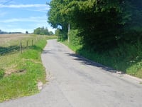 Bois de la Houssière from Ronquières via Point du Jour