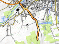 Bois de Marpent von Marpent über Rue Roger Salengro