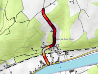 Bois de Sart Gérin über Rue Nestor Evrard