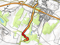 Bois de Verdrel from Hersin-Coupigny