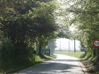 Bois-la-Dame über Rue Léon Crosset