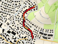Bölzli via Lanzenbergstrasse