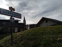 Bonvillard desde Saint Hélène sur Isère