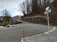 Bonvillard desde Saint Hélène sur Isère
