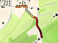 Böschweg via Unterdorfstrasse