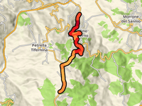 Bosco del Barone via Castellino del Biferno