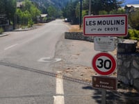 Boscodon / Fontaine de l'Ours da Crots d'Embrun