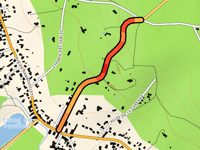 Bosse ONF von Clairefontaine über Route de la Celle