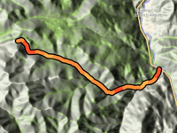Boulder Creek Pass desde Dulwich