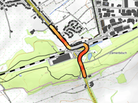 Boulevard J. F. Kennedy von Bascharage-Sanem