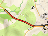 Boulougne sur Gesse z Route de Tarbes