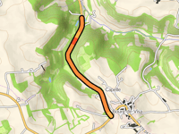 Bourg de Visa por Route de Lacour