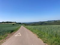 Bourscheid from Welscheid via Kuesselt