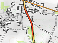 Boussu-lez-Walcourt via Hameau du Poncia