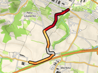 Brabschütz von Mobschatz über Ziegeleiweg