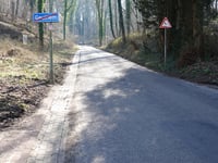 Brakkeberg przez Vogelzangweg