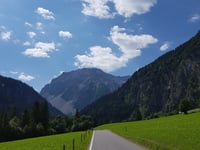 Brandnertal from Bludenz