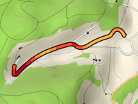 Brandstrasse von Erlinsbach