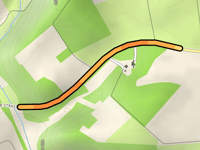 Braunshauser Strasse vanuit Dreisbach