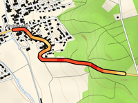 Breitenbrunner Strasse von Kirchhaslach